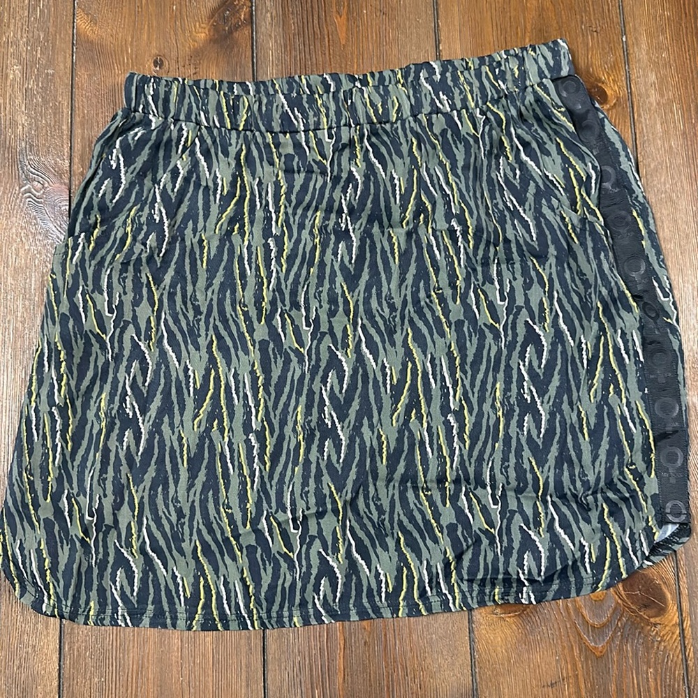 NWOT My Soul Animal Print Mini Skirt